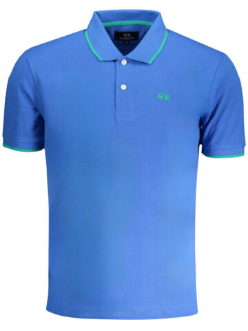 La Martina Poloshirt Herren Kurzarm Blau