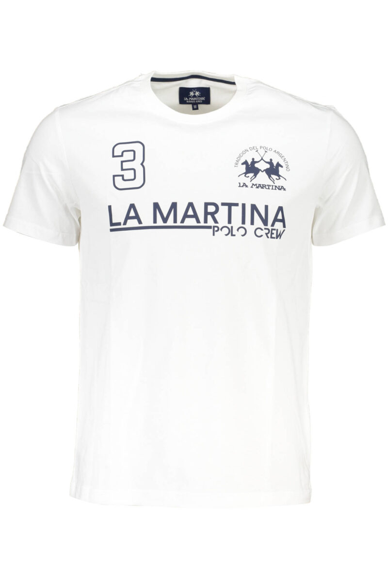 LA MARTINA Herren T-Shirt Weiß