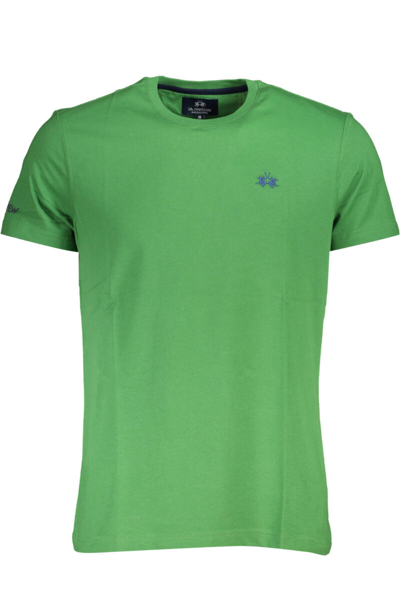 LA MARTINA Herren T-Shirt Kurzarm Grün