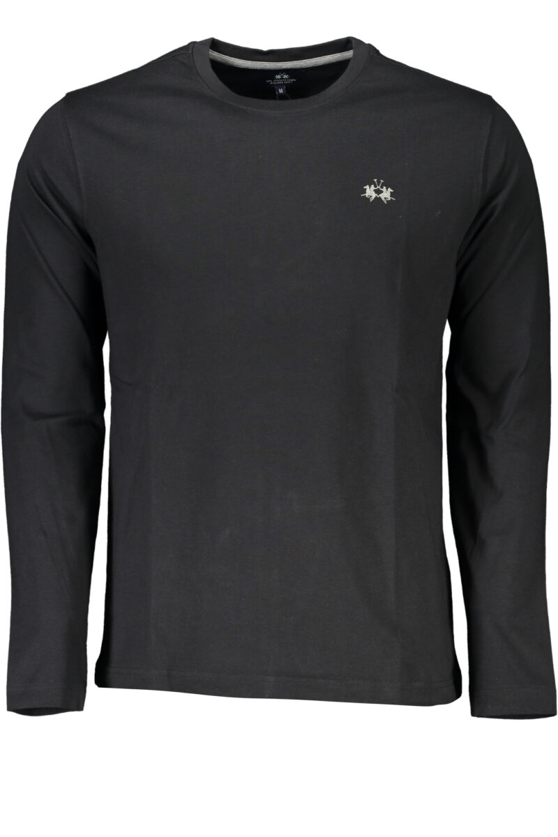 LA MARTINA Herren Langarmshirt Schwarz