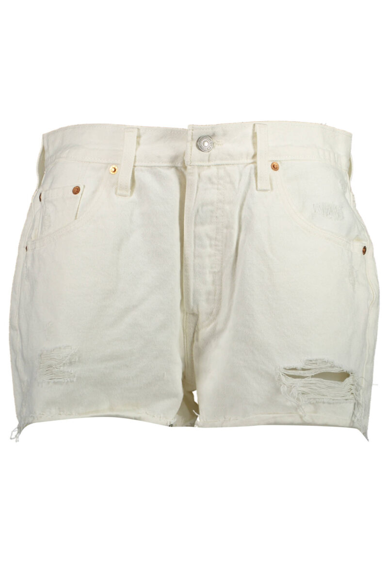 LEVI'S DÁMSKÉ BÍLÉ DŽÍNOVÉ ŠORTKY