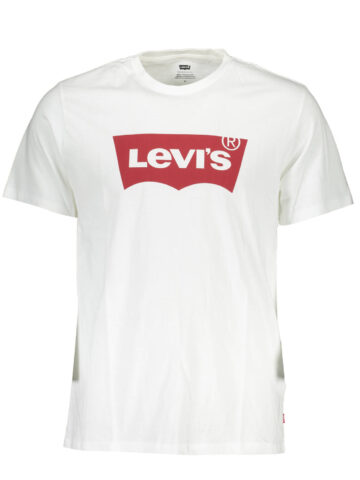 LEVI'S Herren T-Shirt Kurzarm Weiß