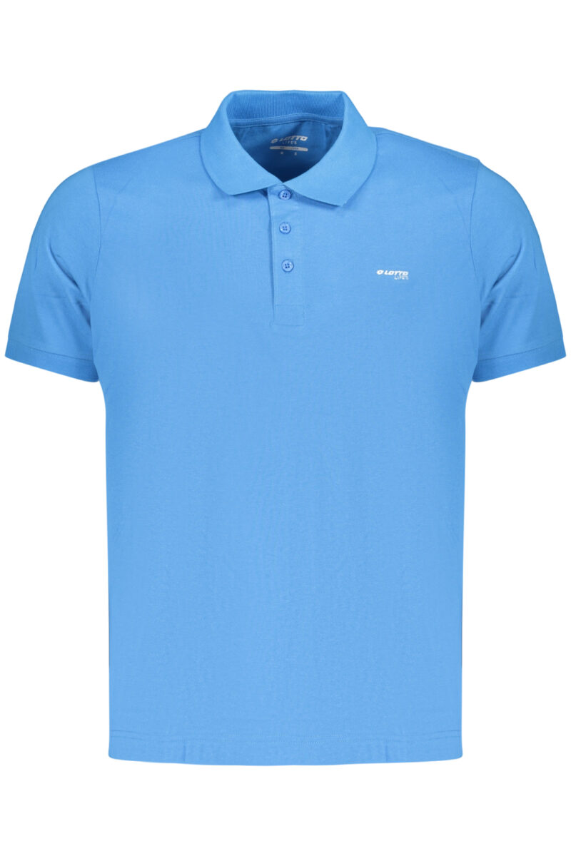 LOTTO Herren Polo-Shirt Kurzarm Blau