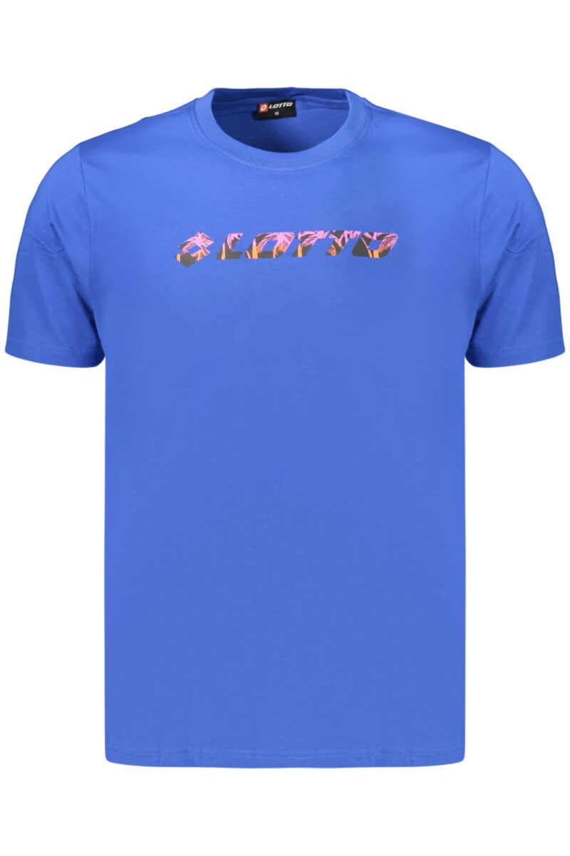 LOTTO BLAUES HERREN-T-SHIRT KURZARM