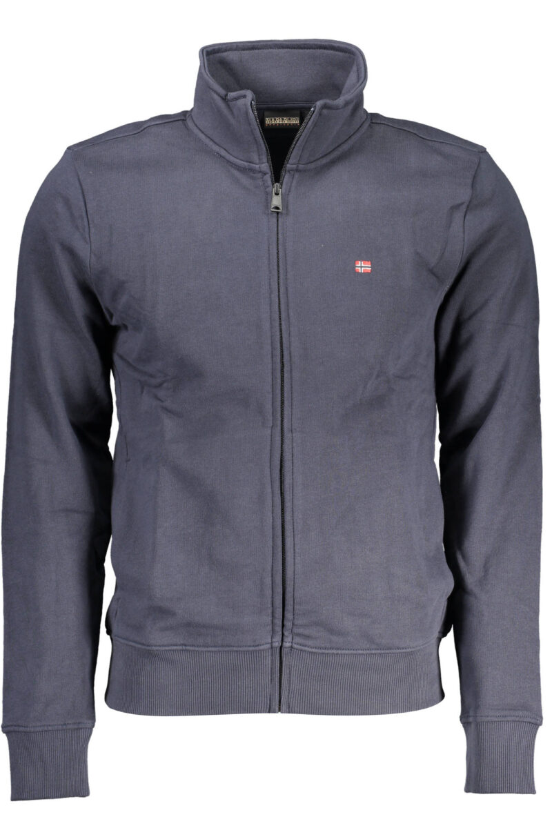 NAPAPIJRI Herren Sweatshirt mit Reißverschluss blau