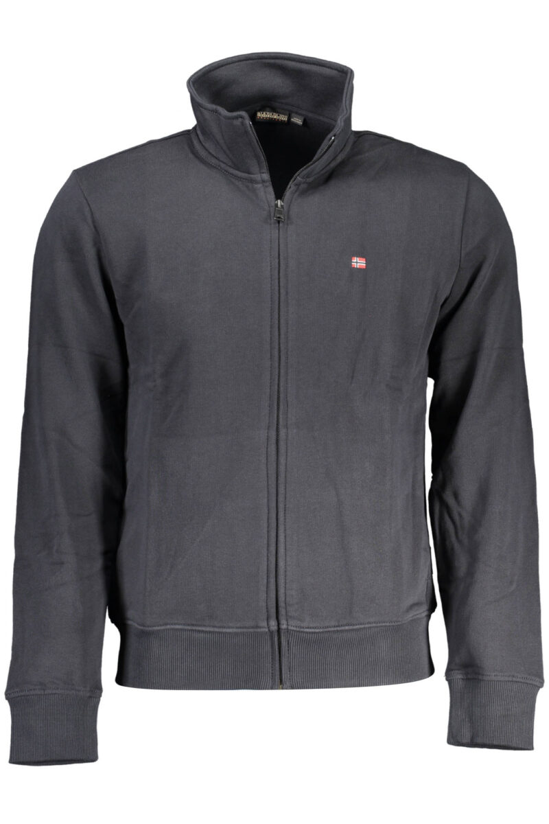 NAPAPIJRI Herren Sweatshirt mit Reißverschluss Schwarz