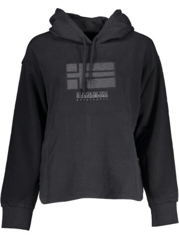 Napapijri Damen Kapuzensweatshirt Schwarz