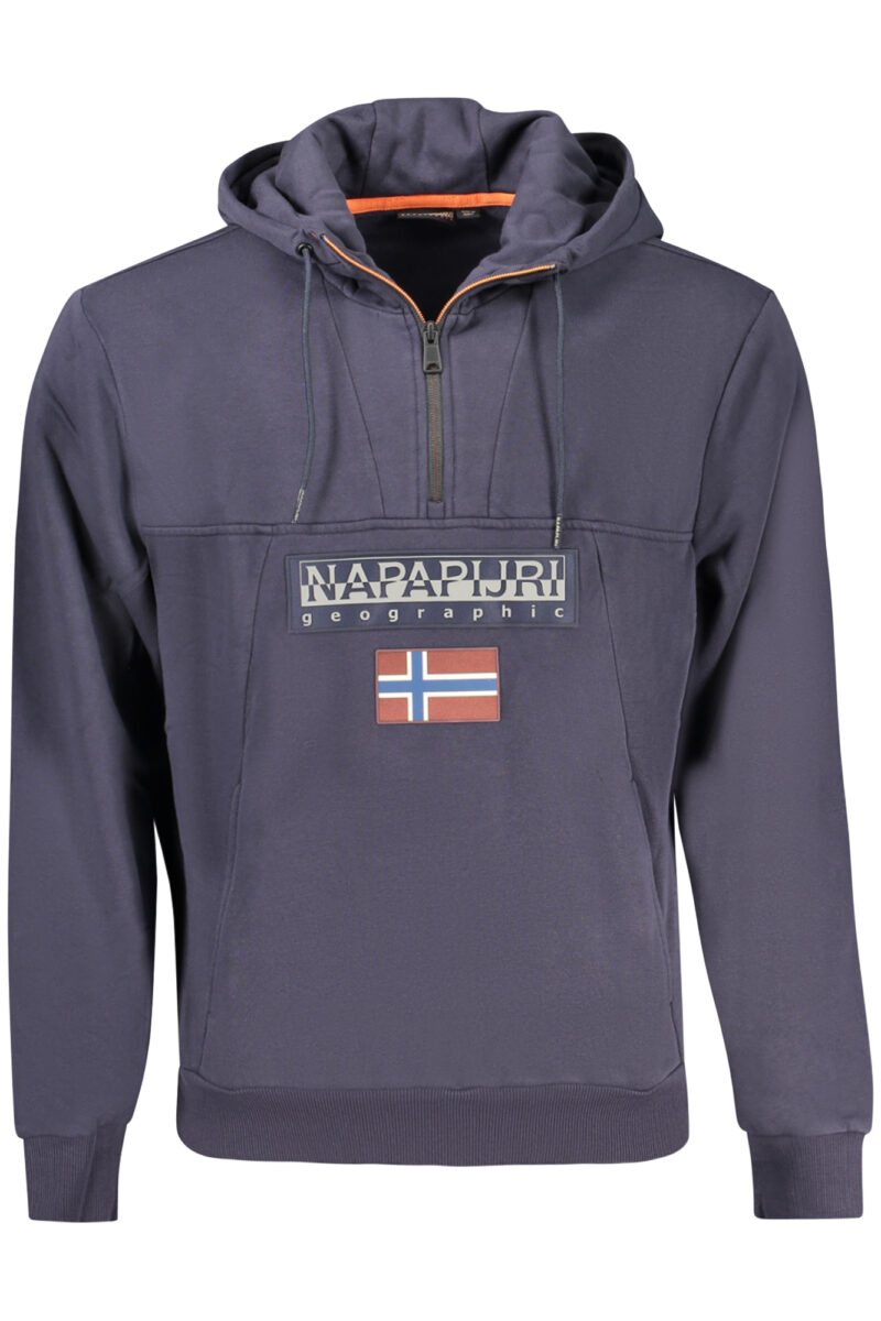 NAPAPIJRI Herren Sweatshirt ohne Reißverschluss Blau