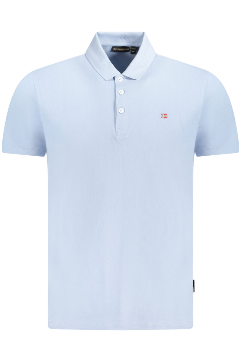 Napapijri Herren Kurzarm Polo Blau