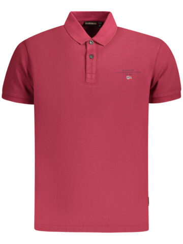 NAPAPIJRI Poloshirt Kurzarm Herren Rot