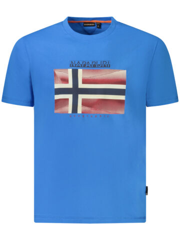 NAPAPIJRI Herren T-Shirt Kurzarm Blau