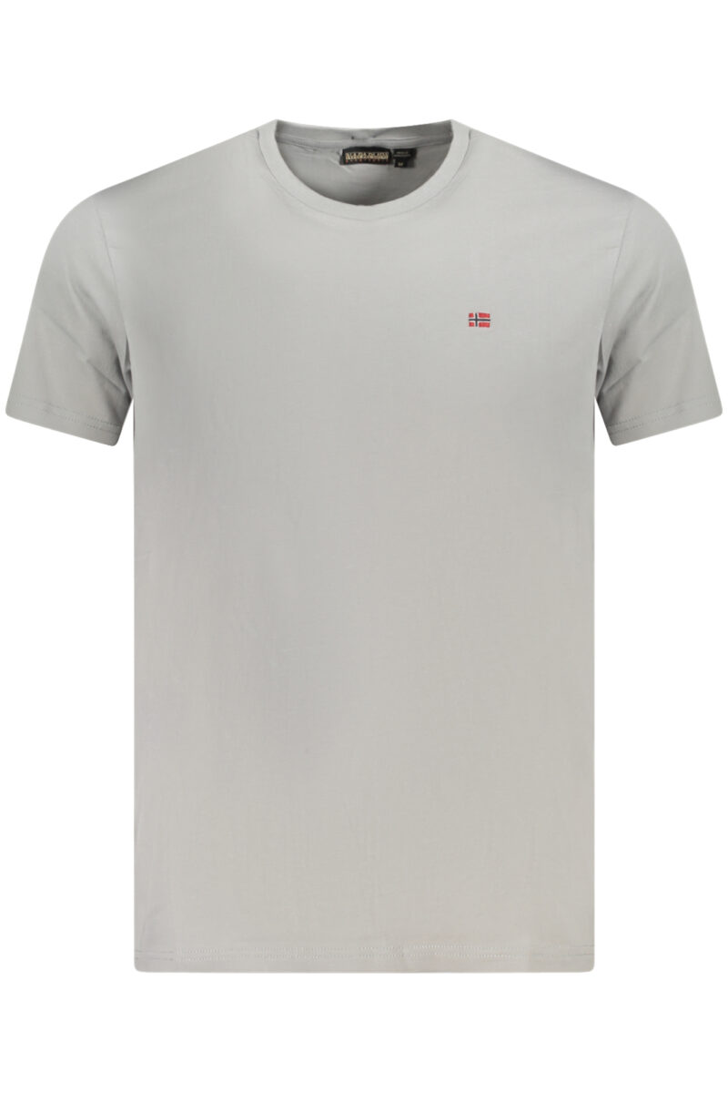 Napapijri Herren T-Shirt Kurzarm Grau
