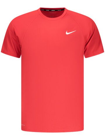 PÁNSKÉ ČERVENÉ TRIČKO S KRÁTKÝM RUKÁVEM NIKE