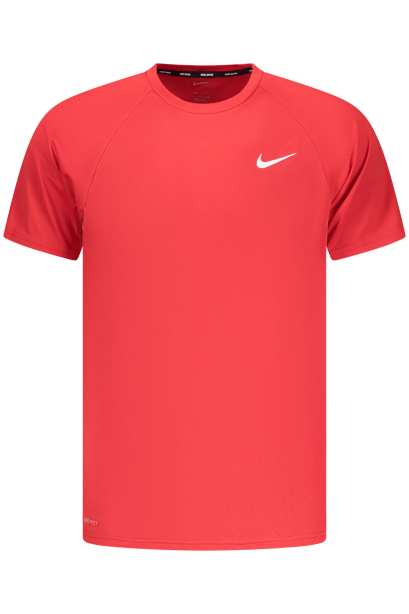 PÁNSKÉ ČERVENÉ TRIČKO S KRÁTKÝM RUKÁVEM NIKE