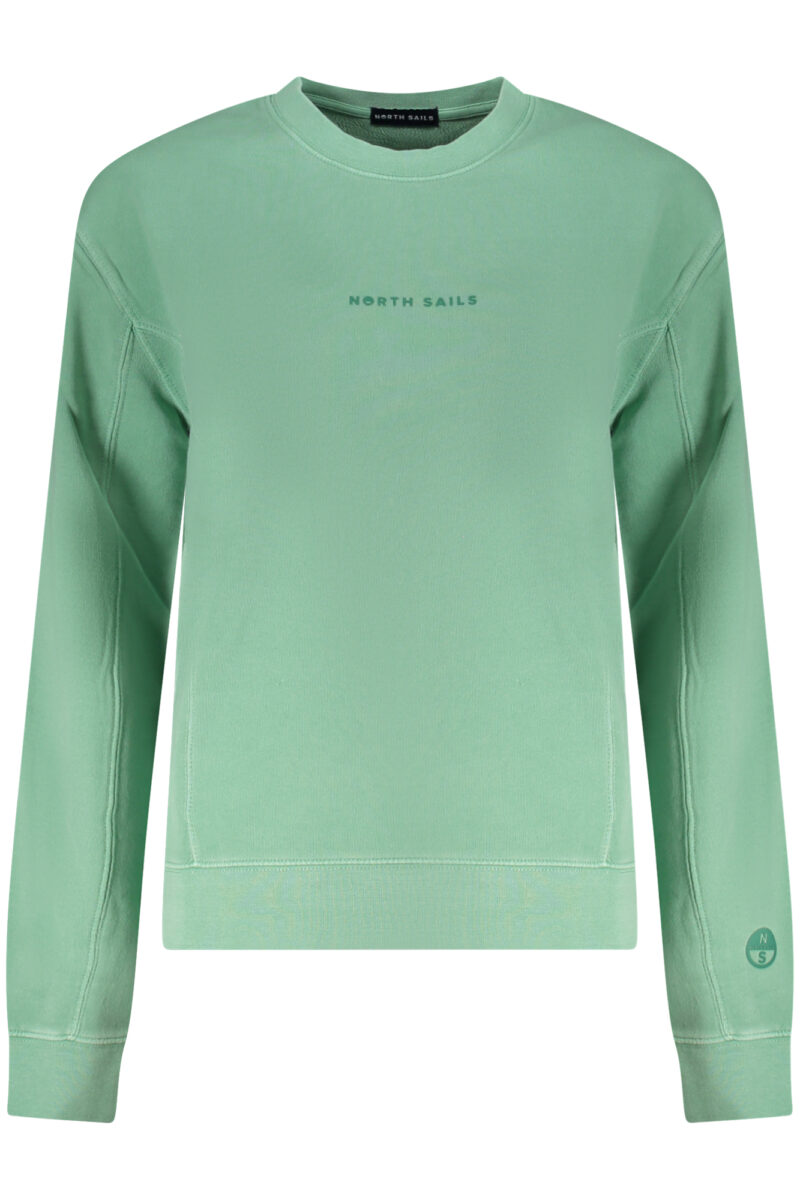 NORTH SAILS Damen Sweatshirt mit Reißverschluss Grün
