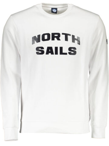 NORTH SAILS PÁNSKÁ MIKINA BEZ ZIPU BÍLÁ