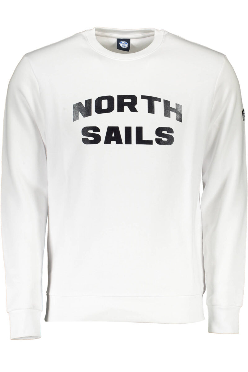 NORTH SAILS PÁNSKÁ MIKINA BEZ ZIPU BÍLÁ