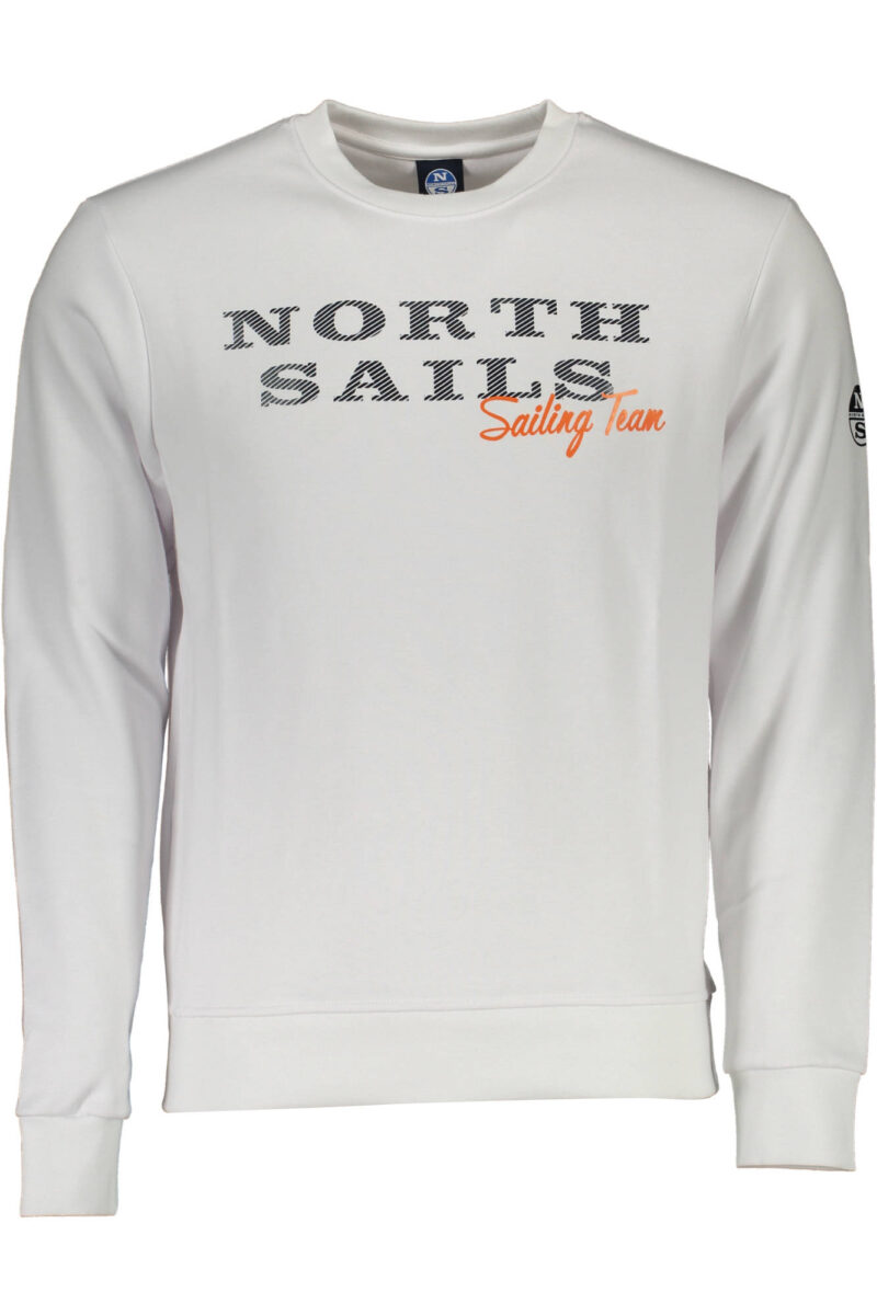 NORTH SAILS PÁNSKÁ MIKINA BEZ ZIPU BÍLÁ