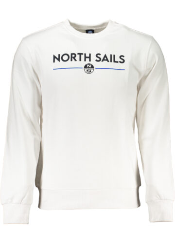 NORTH SAILS PÁNSKÁ MIKINA BEZ ZIPU BÍLÁ