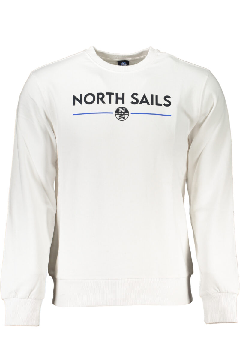 NORTH SAILS PÁNSKÁ MIKINA BEZ ZIPU BÍLÁ