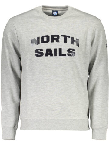 NORTH SAILS PÁNSKÁ MIKINA BEZ ZIPU ŠEDÁ
