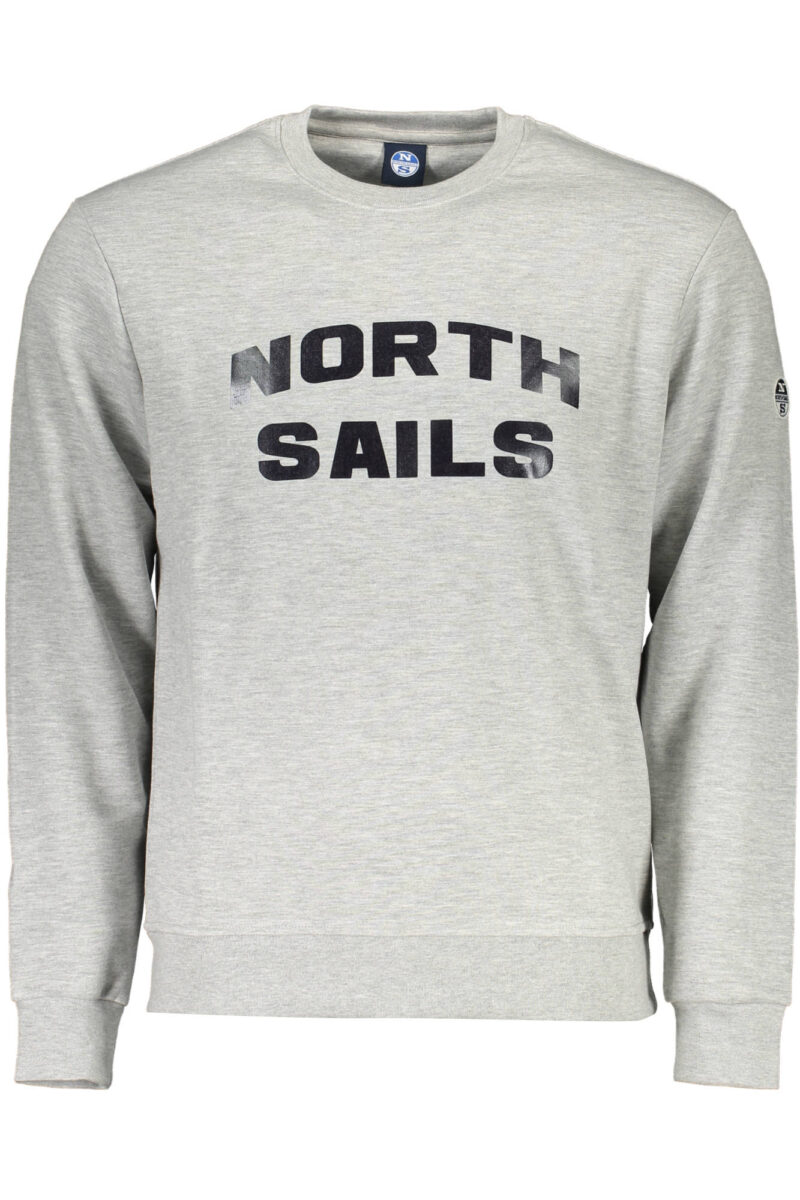 NORTH SAILS PÁNSKÁ MIKINA BEZ ZIPU ŠEDÁ