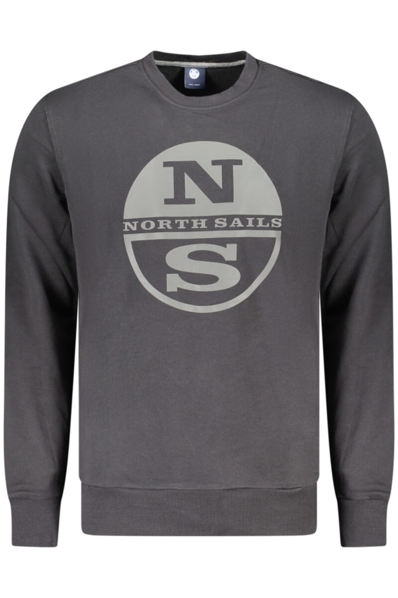NORTH SAILS PÁNSKÁ MIKINA BEZ ZIPU ČERNÁ