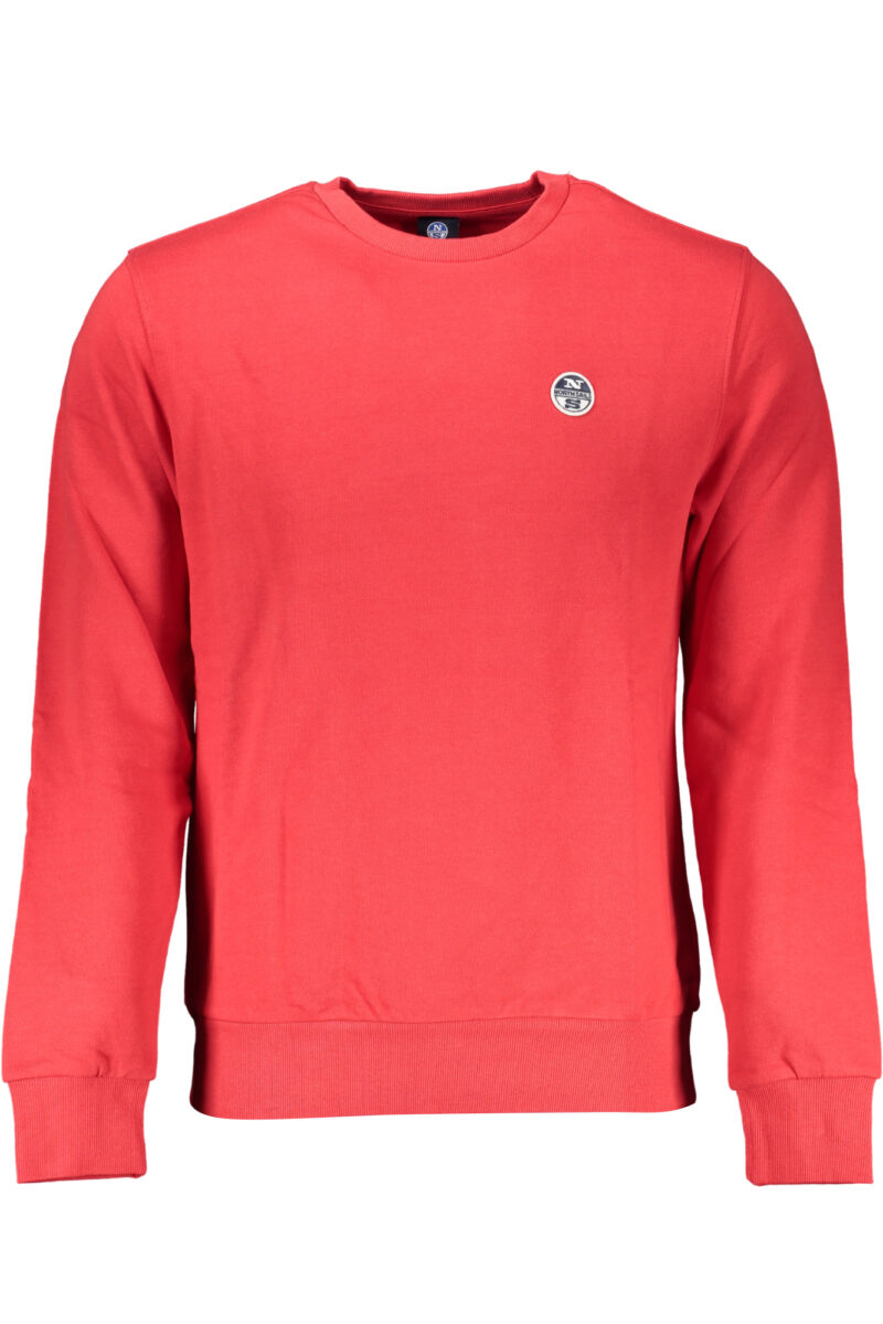 NORTH SAILS Herren Sweatshirt mit Reißverschluss Rot