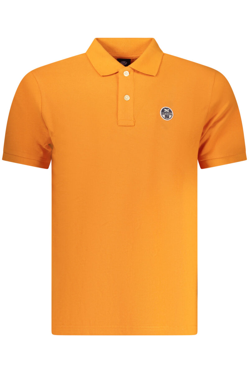 NORTH SAILS PÁNSKÁ POLOKOŠILE S KRÁTKÝM RUKÁVEM ORANŽOVÁ