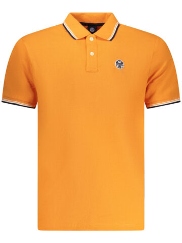NORTH SAILS PÁNSKÁ POLOKOŠILE S KRÁTKÝM RUKÁVEM ORANŽOVÁ