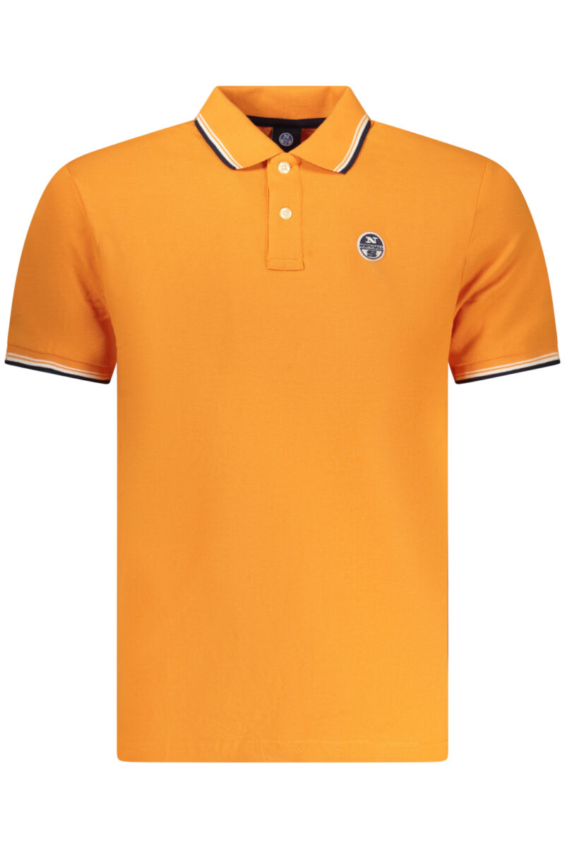 NORTH SAILS PÁNSKÁ POLOKOŠILE S KRÁTKÝM RUKÁVEM ORANŽOVÁ