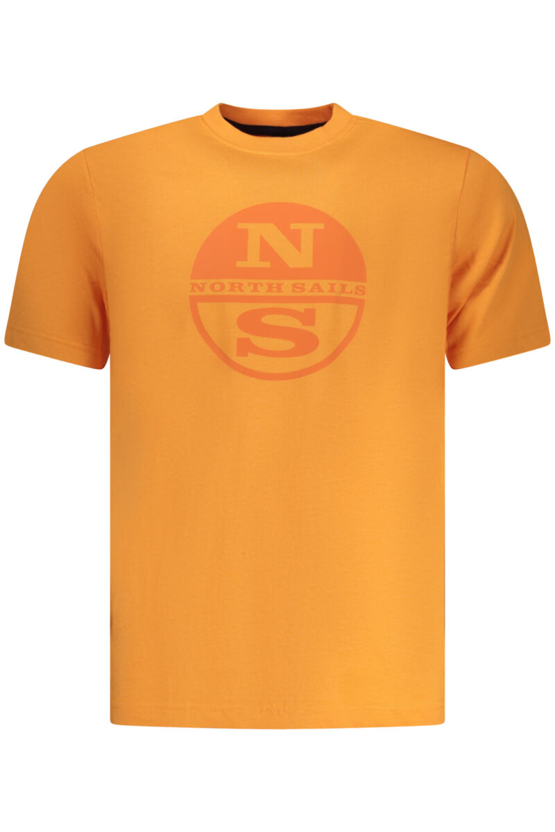 NORTH SAILS PÁNSKÉ TRIČKO S KRÁTKÝM RUKÁVEM ORANŽOVÉ