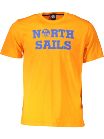 NORTH SAILS PÁNSKÉ TRIČKO S KRÁTKÝM RUKÁVEM ORANŽOVÉ