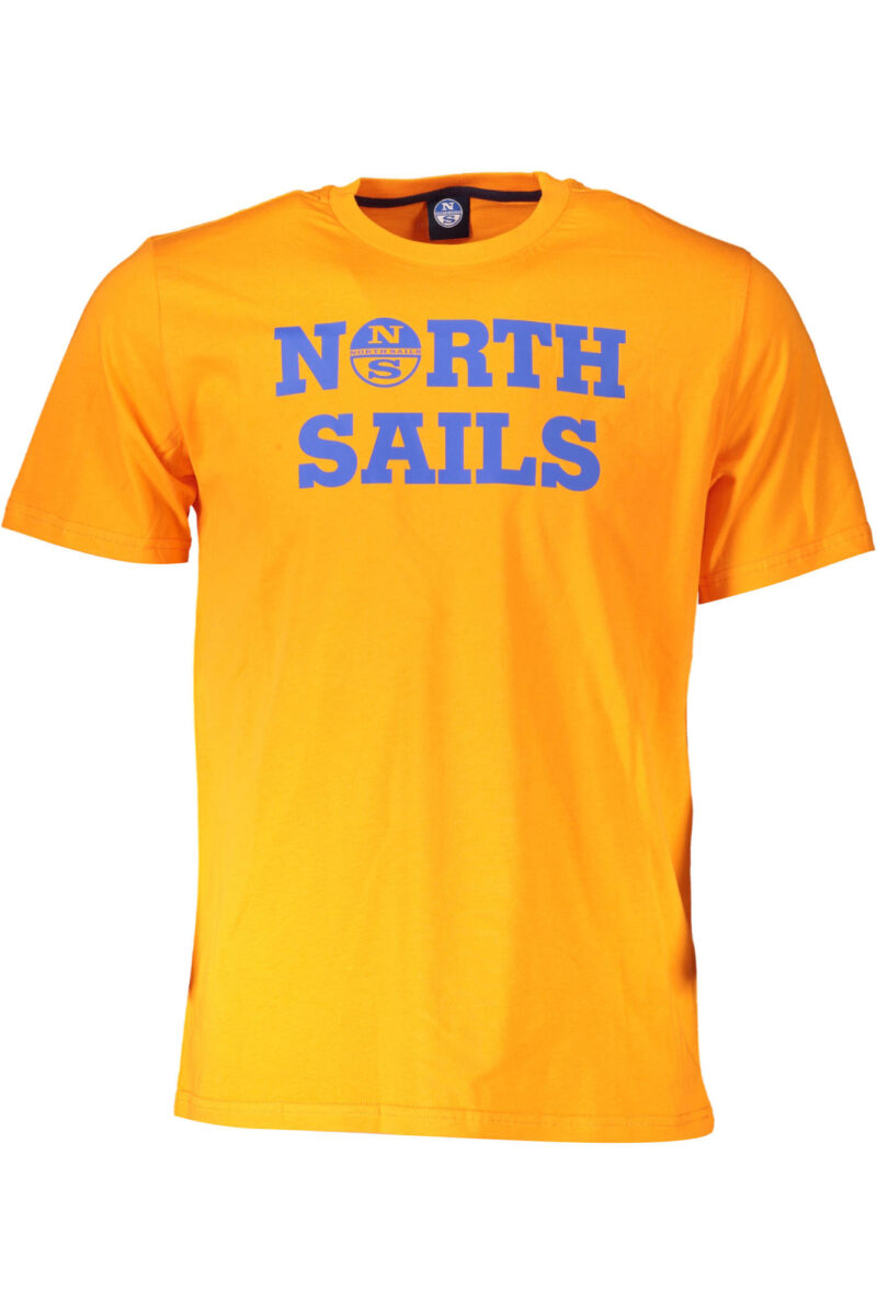 NORTH SAILS PÁNSKÉ TRIČKO S KRÁTKÝM RUKÁVEM ORANŽOVÉ