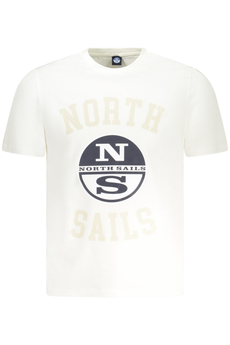 NORTH SAILS PÁNSKÉ TRIČKO S KRÁTKÝM RUKÁVEM BÍLÉ