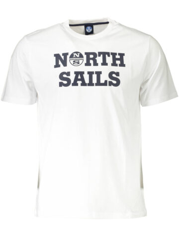 PÁNSKÉ TRIČKO S KRÁTKÝM RUKÁVEM NORTH SAILS BÍLÉ