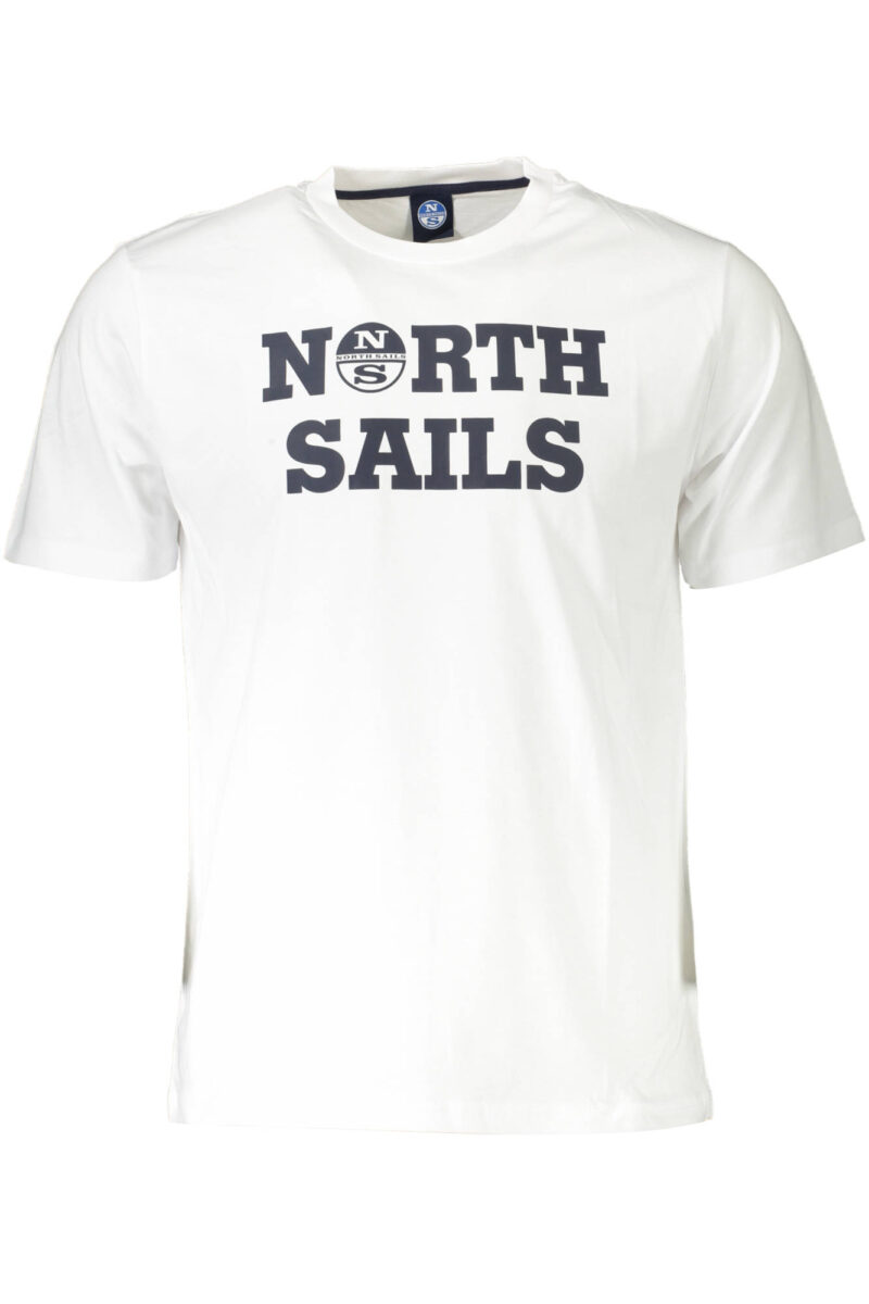 PÁNSKÉ TRIČKO S KRÁTKÝM RUKÁVEM NORTH SAILS BÍLÉ