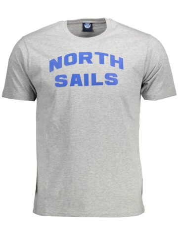 PÁNSKÉ ŠEDÉ TRIČKO S KRÁTKÝM RUKÁVEM NORTH SAILS