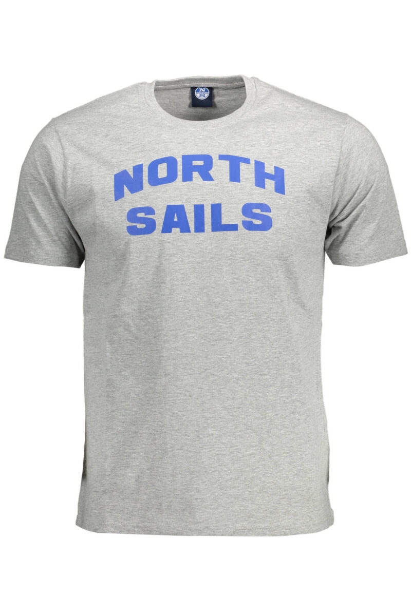 PÁNSKÉ ŠEDÉ TRIČKO S KRÁTKÝM RUKÁVEM NORTH SAILS