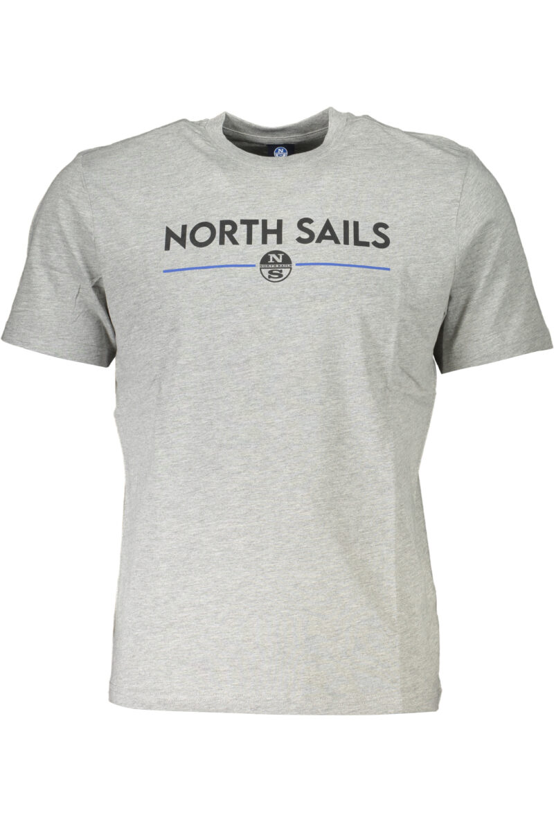 NORTH SAILS PÁNSKÉ TRIČKO S KRÁTKÝM RUKÁVEM ŠEDÉ