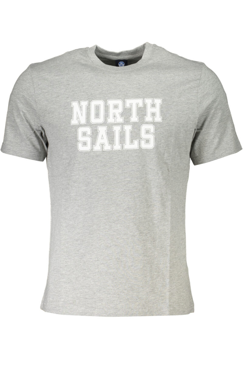 NORTH SAILS PÁNSKÉ TRIČKO S KRÁTKÝM RUKÁVEM ŠEDÉ