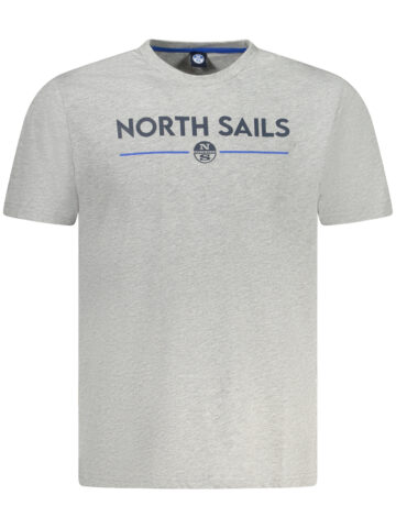 NORTH SAILS PÁNSKÉ TRIČKO S KRÁTKÝM RUKÁVEM ŠEDÉ