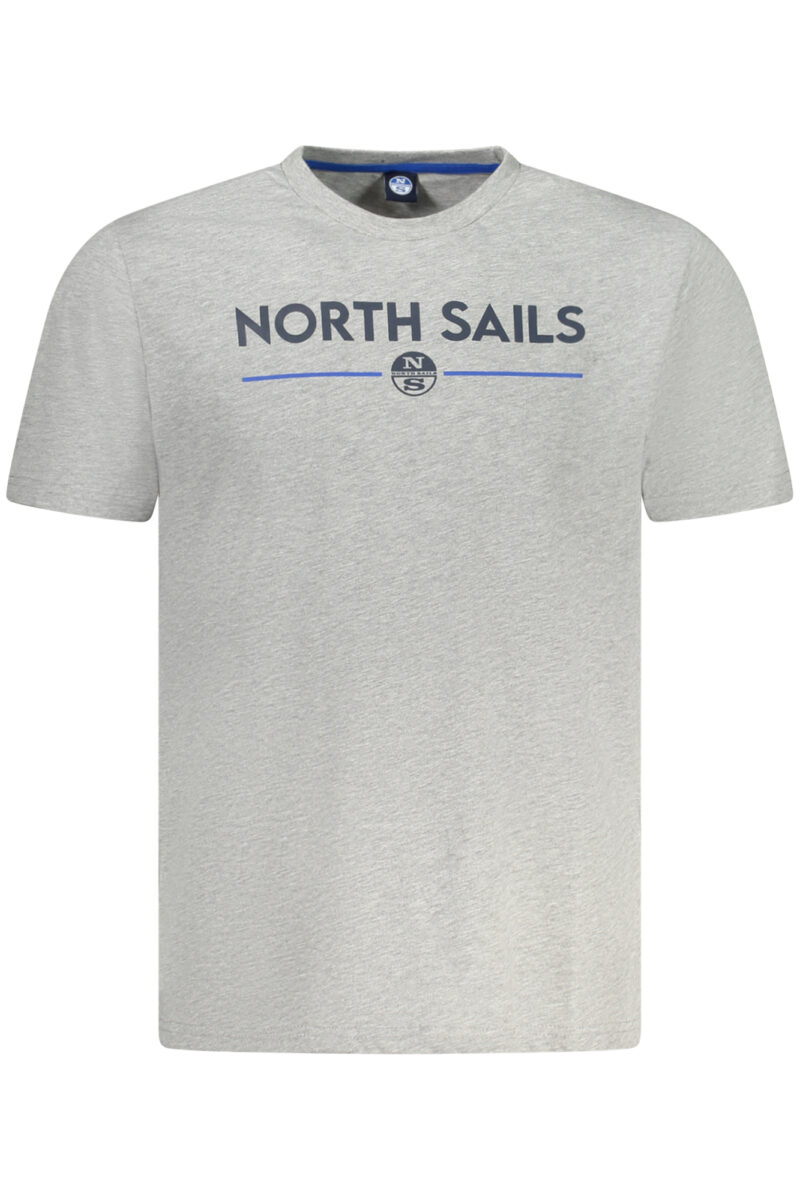 NORTH SAILS PÁNSKÉ TRIČKO S KRÁTKÝM RUKÁVEM ŠEDÉ