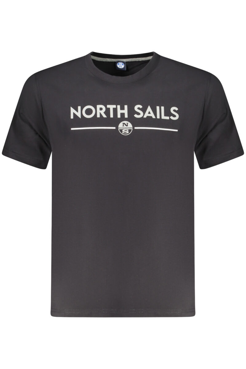 NORTH SAILS PÁNSKÉ TRIČKO S KRÁTKÝM RUKÁVEM ČERNÉ