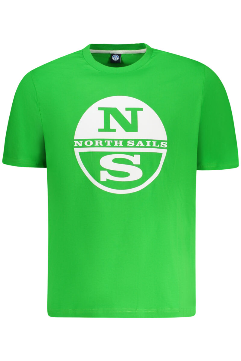 NORTH SAILS PÁNSKÉ TRIČKO S KRÁTKÝM RUKÁVEM ZELENÉ