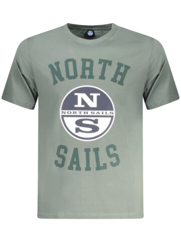NORTH SAILS PÁNSKÉ TRIČKO S KRÁTKÝM RUKÁVEM ZELENÉ