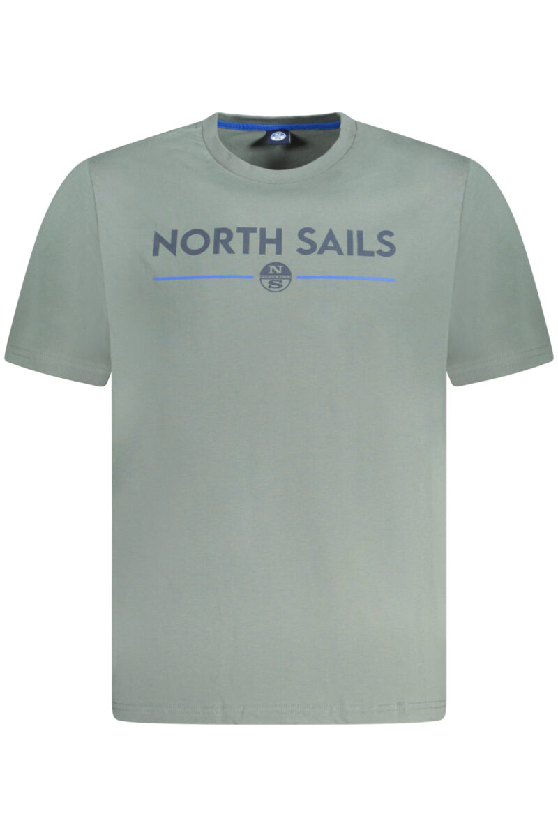 NORTH SAILS PÁNSKÉ TRIČKO S KRÁTKÝM RUKÁVEM ZELENÉ