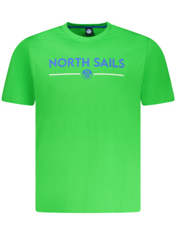 NORTH SAILS PÁNSKÉ TRIČKO S KRÁTKÝM RUKÁVEM ZELENÉ