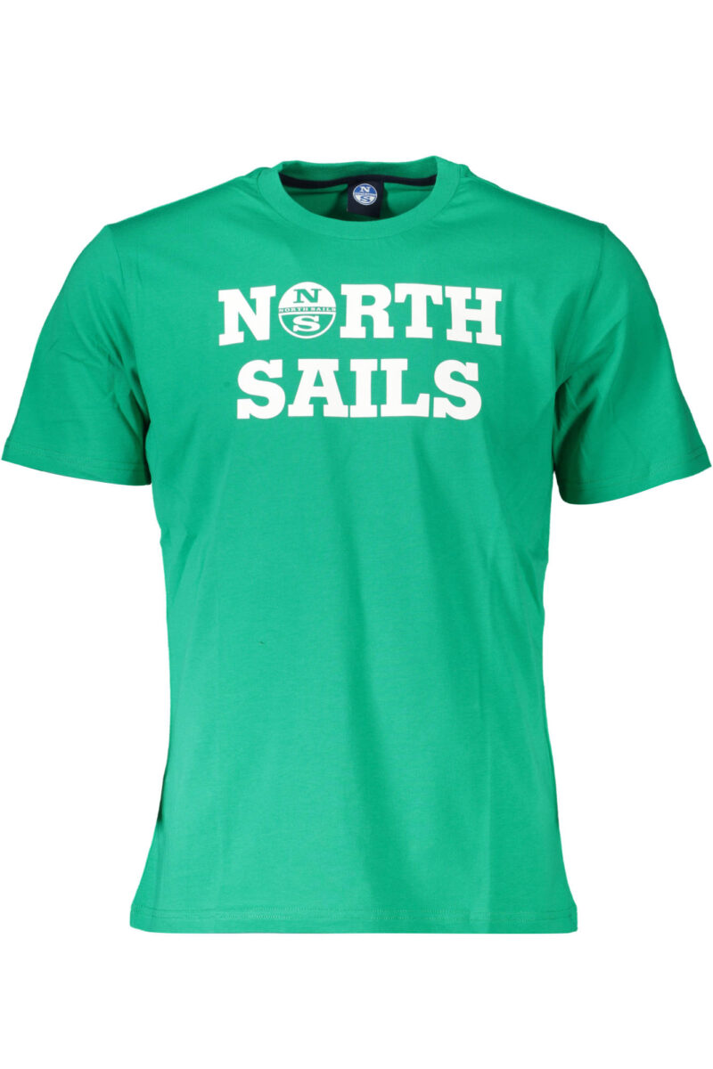 PÁNSKÉ TRIČKO S KRÁTKÝM RUKÁVEM NORTH SAILS ZELENÉ
