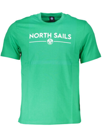 NORTH SAILS PÁNSKÉ TRIČKO S KRÁTKÝM RUKÁVEM ZELENÉ